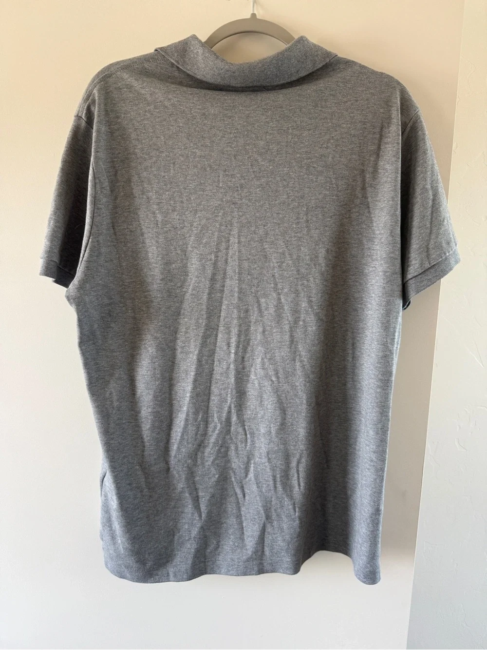 Ralph Lauren Grey Polo with Navy Pony